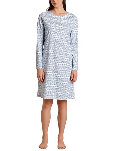 CALIDA Spring Nights Langarm-Nachthemd Damen, Länge 100cm, atmungsaktiv...