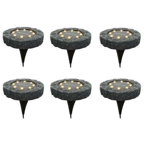 Lampe solaire de jardin Lumineo pour baliser vos allées et terrasses en lot de 6