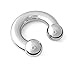 316L Surgical Steel Circular Barbell Horseshoe 0g 3/4