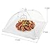 Foodomo - (Set of 4) Large Pop-Up Mesh Screen Food Cover Tents - Keep Out Flies, Bugs, Mosquitos - Reusable
