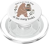 Chi ama i libri troverà qui che si intendono come membri del club del libro o bibliofili. Divertente amante dei libri Orso ispirato con un tocco di personalità.