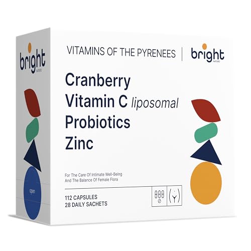 Gestión del Bienestar Íntimo – Arándano Rojo, Vitamina C Liposomal, Probióticos, Zinc – Sin OMG, PHYTO GUIDE | Sinergia óptima probioticos mujer flora intima I 28 dosis diarios