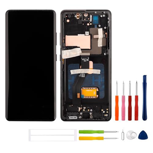 Écran OLED pour Galaxy S21 Ultra 5G compatible lecteur d'empreinte digitale