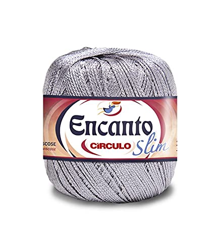 Encanto Slim Yarn By Círculo – 100% Viscose (Pack Of 1 Ball) – 3.52 Oz, 262 Yds – Sport (8473) #TOP1