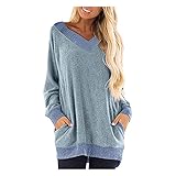 Women's Tank White Hoodie Damen Hoodie Baumwolle Long Sleeve Shirt Elegant Long Sleeve Long Sleeve Shirt Sexy Off-The-Shoulder Top Loose Tunic Tops