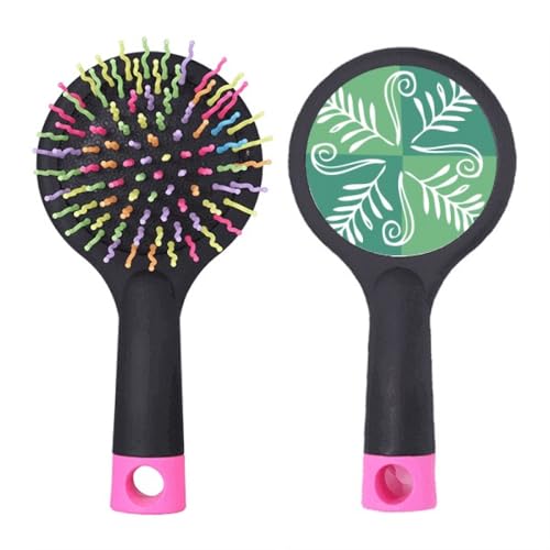 Brosse à cheveux démêlante Green Mexico Totems design civilisation