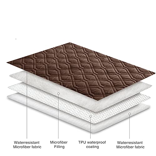 Ameritex Waterproof Dog Bed Cover Pet Blanket For Furniture Bed Couch Sofa Reversible #TOP3