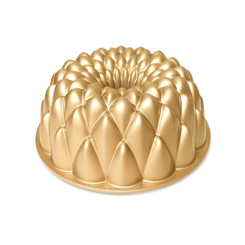 Nordic Ware Kaleidoscope Bundt, 10 Cup, Gold by Nordic Ware - Used condition - US$24.39
