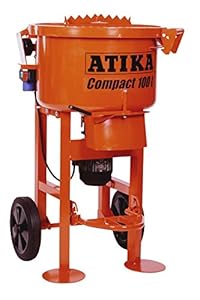 ATIKA Compact 100 Tellerzwangsmischer Betonmischer Zwangsmischer Mischer **NEU**