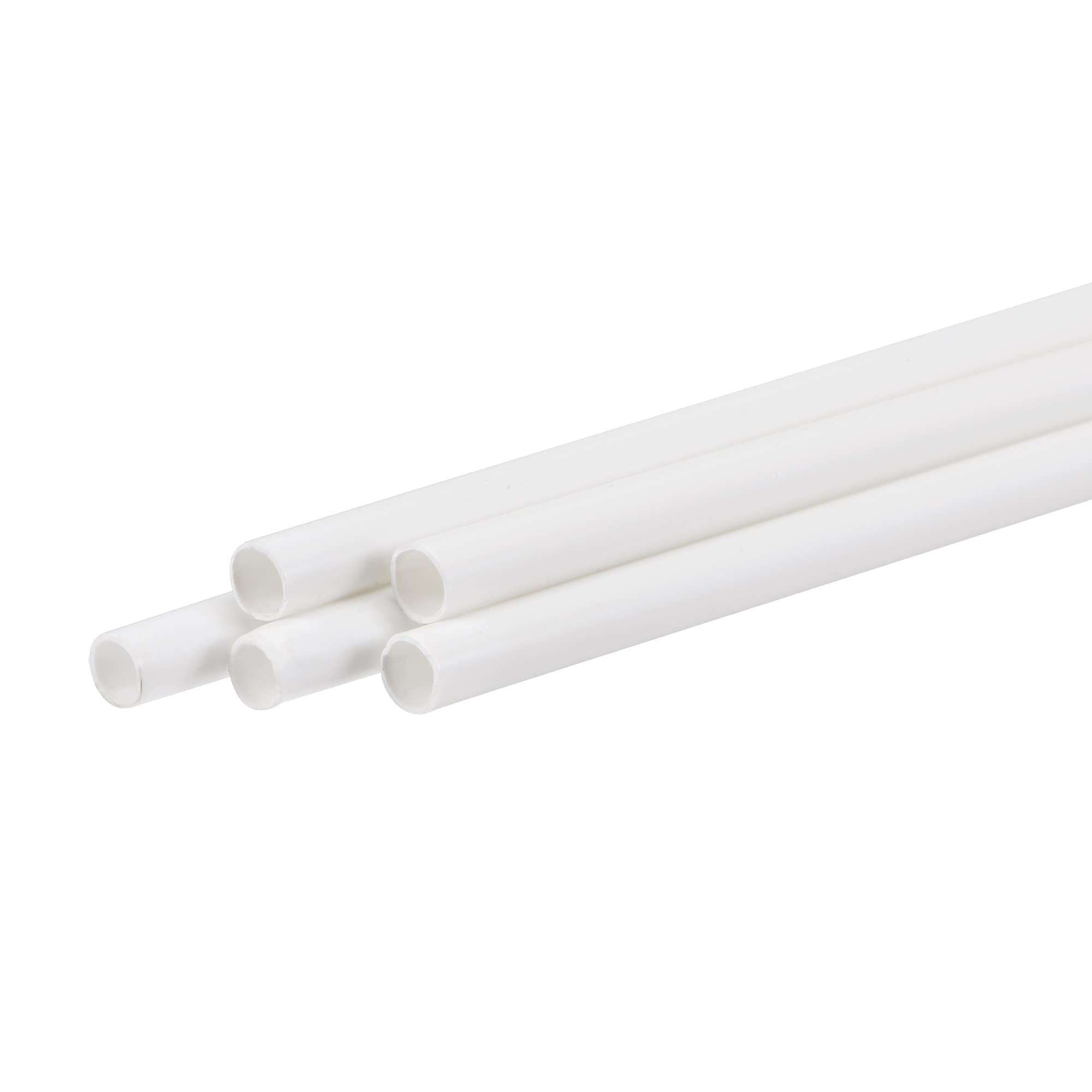 Plastic Model Tubes - 10" ABS Rods (5 Pack) -1