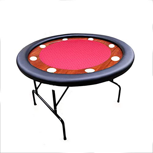 Mesa de Poker Plegable para 8 Jugadores 120x75 cm