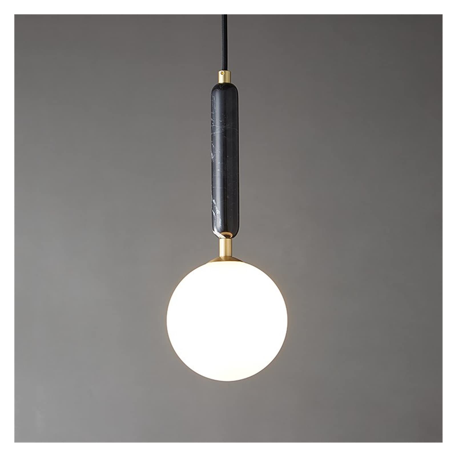 Petit lustre moderne LED pour cuisine et bar : suspension minimaliste style restaurant