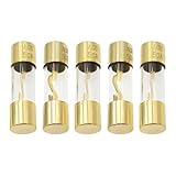 YSFER 5 PCS 50A AGU Fuses, Inline Automotive Audio Stereo System Fuse for Safety...