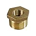 Supply Giant CSCV1122 1-1/2 in. Male X 1/2 in. Female NPT Lead Free Bushing, Fitting with Hexagonal Head Brass Construction Higher Corrosion Resistance Economical & Easy to Install, 19