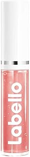 Labello Pflegender Lip Gloss Rosé (5,5 ml) für glänzende Lippen, feuchtigkeitsspendendes Lippenöl ohne Mineralöle, Lippenp...