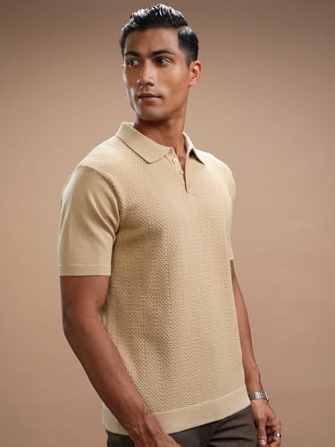 Image of Highlander Men's Polo Tshirt | Flat Knit | Regular Fit | Polo T-Shirt for Man