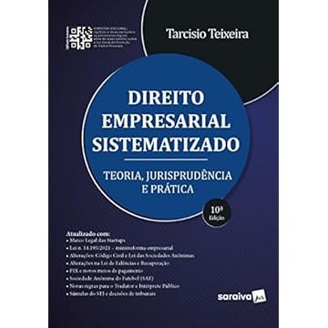 Capa do livro Direito Empresarial Sistematizado - 10ª edição 2022