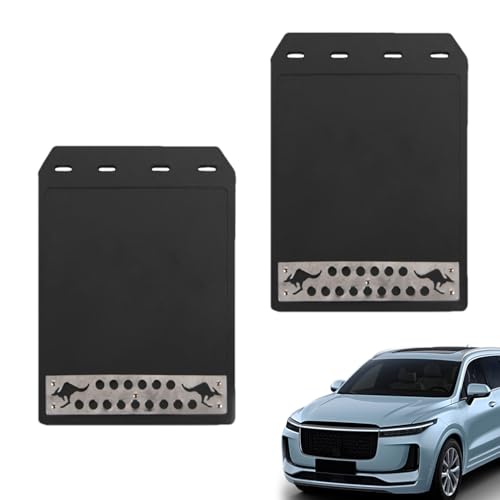 Guardabarros de coche – Juego de protectores de salpicaduras multiusos | Protector resistente al desgaste | Guardabarros trasero resistente al calor para vehículos pickup, kit de accesorios para