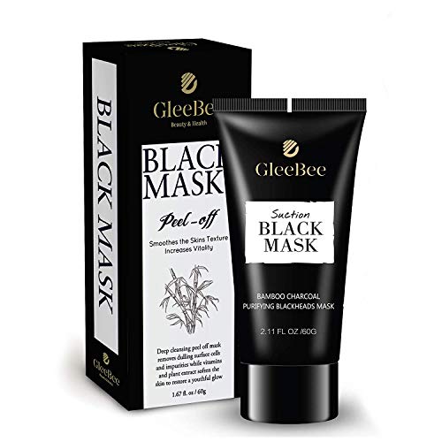 GleeBee Blackhead Remover Mask, Deep Cleansing Black Mask, Peel Off Blackhead Mask -Bamboo