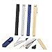NIYANGLE Practical Tie Clips Set of 4 Men's Fashion Tie Tacks Lightweight and Easy to Use Copper