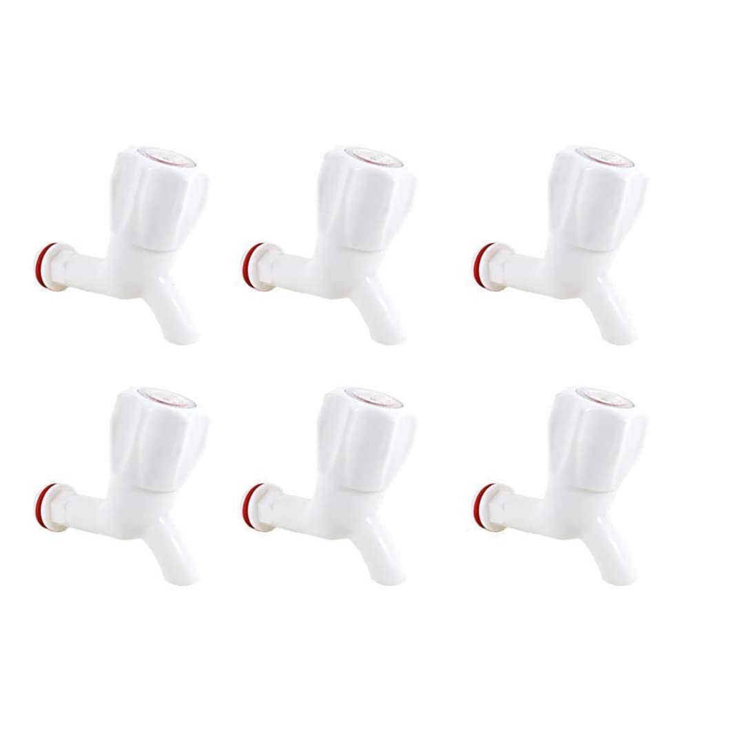 Cossimo Plastic Polo Bib Cock Taps (Pack of 6) (B0BPR7NS9X) Amazon Price History, Amazon Price Tracker