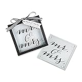 Kate Aspen Classic 'Mr and Mrs' Coasters