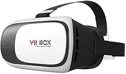 Óculos de realidade virtual 3D, 110 graus de visualização imersivo VR realidade virtual fone de ouvido 3D filme caixa de jogo para iPhone X 8 7 6/6s Plus, outros smartphones 4,7-6,0 polegadas tela