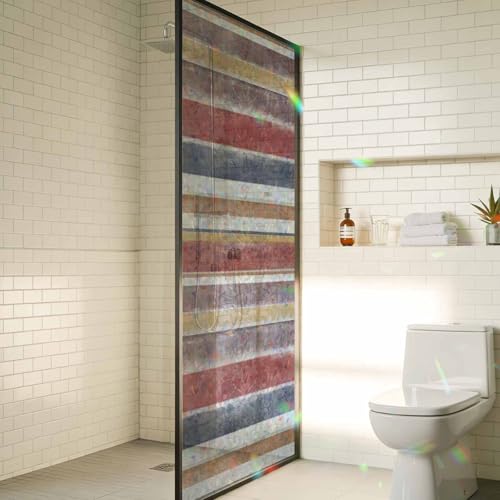 Vinilo Decorativo de Privacidad Arcoiris para Ventana 79x18 in miniatura 4