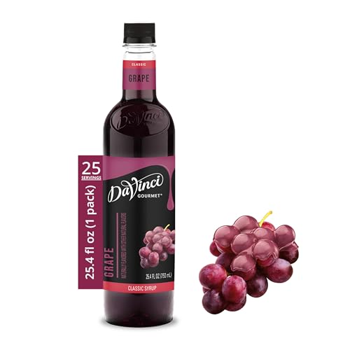 Image of DaVinci Gourmet Grape Syrup, 25.4 Fluid Ounces (Pack of 1)