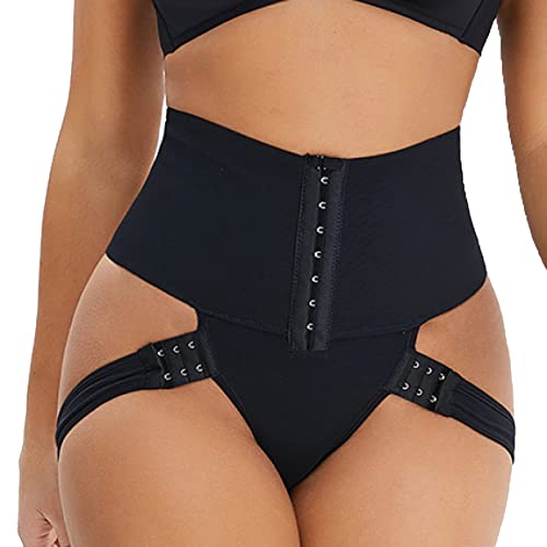 Chaussettes de maintien du ventre femme YRYRYW gaine bassin renforcé noir