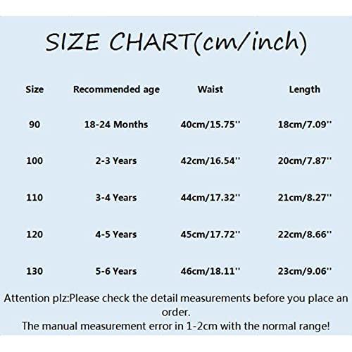 Generic Little Girls Underwear Toddler Infant Cotton 𝐏anties Breathable Soft Briefs Cartoon Baby Training Pants 4 PC4