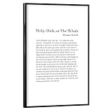 artboxONE Poster mit schwarzem Rahmen 90x60 cm Typografie 