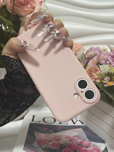 Coque iPhone 16 Plus silicone doux housse mince colorée pink - 2