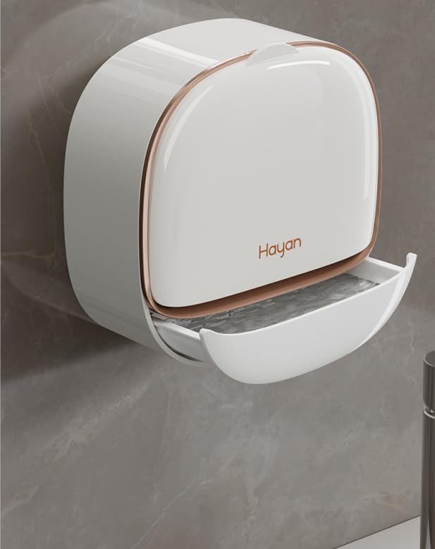 Image of 2 Pcs Waterproof Soap Dish Holder | Luxury Soap Holder with Drain Tray Keep Soap Bars Dry | Adhesive Soap Box Wall Suction Mounted for BathroomStickable Modern (White)