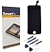 Smartex Pantalla Negra Compatible con iPhone SE/Pantalla LCD con Retina táctil + Kit de Herramienta de desmontaje