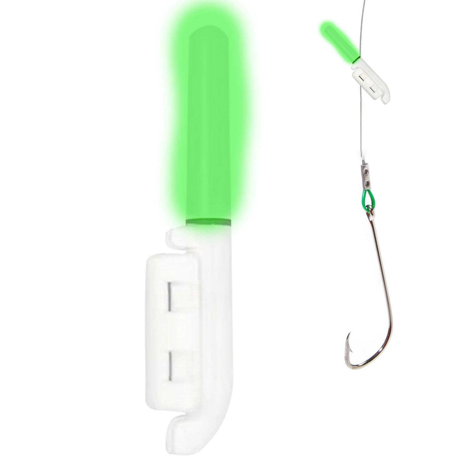 Stroboscope LED étanche Pour Pêche - Lampe Clignotante D’appât - Remplace Les Bâtons Lumineux Pour Kayak, Ponton, Pagaie