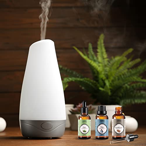 Wuhura Sandalwood Essential Oils For Diffuser 30Ml - Premium Grade Aromatherapy Essential Oil Sandalwood Fragrance Oils (1.01 Fl Oz) #TOP3