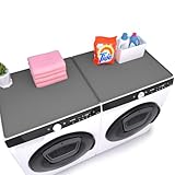 2PCS Silicone Washer and Dryer Top Cover Mat, 27