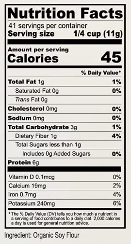Anthony's Organic Textured Vegetable Protein Chunks and Pieces, TVP, 1 lb, Gluten Free, Vegan, Unflavored