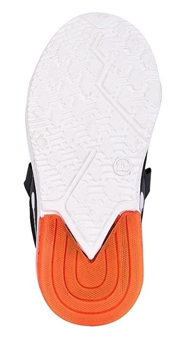 Royal Creations Kid's Canvas Polyvinyl Chloride Sole Stylish Comfortable Lightweight Shoes with Light (RC_BoyShoes with Light-7-Black-2.5-3 Y) 4 41V26 ccbVL