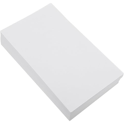500 Sheets DIY Blank Paper Multi Function Cardboard for Printing Copier Paper for Scrapbooking Drawing and Commercial Use for Invitations and Art Applications
