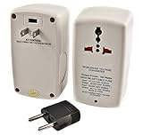 Simran SMF-100 Universal 100W Travel Voltage/Power Converter, 100 Watt, Ivory