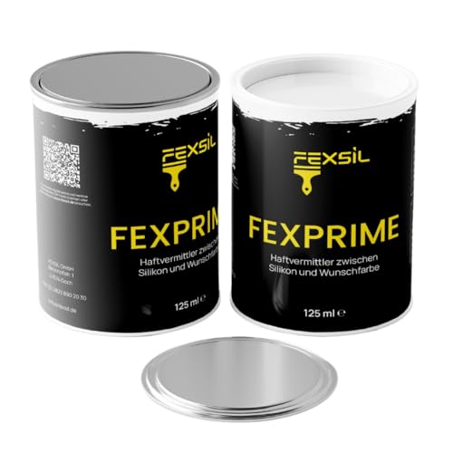 Fexsil Imprimación adhesiva 125 ml – para pintar sobre silicona