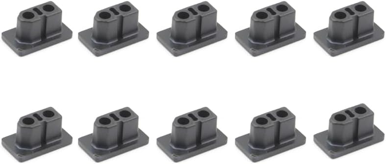 10pcs XT60 XT60H Male/Female Plug Dust Cap PVC Protective Cover Anti-Dirt Cap Protector Shell Yellow/Black for RC Aircraft Drone (10pcs Yellow Male)