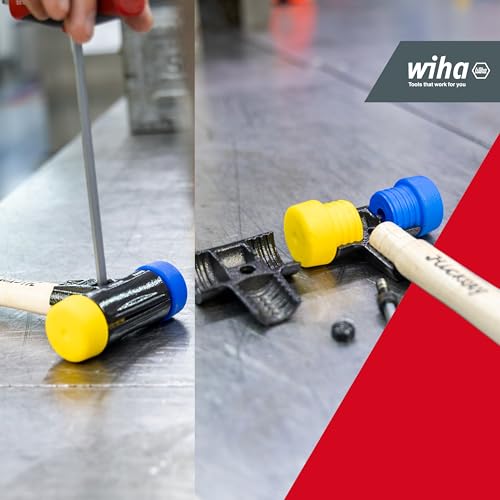 Marteau de sécurité Wiha 26654 souple 40 mm pour ajustement de précision