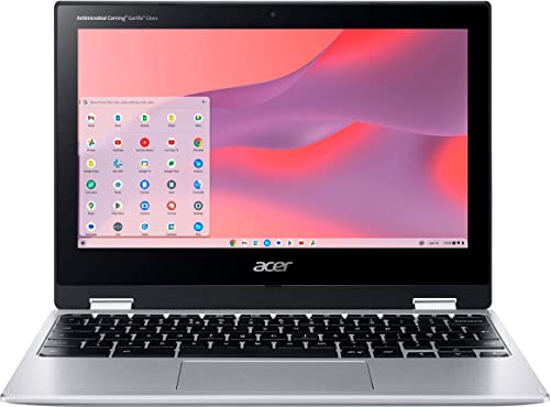 Acer - Chromebook Spin 311| 11.6" 2-in-1 Touch Screen Laptop|MediaTek Kompanio 500 MT8183C|4GB LPDDR4X|64GB eMMC (Pure Silver) (CP311-3H-K5WQ) by Acer - Image 2