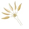 Lureme Thai Ethnic Hairpieces Alloy Leaf Hairpin with Rhinestones Hair Accessories for Women(hb000015-3)
