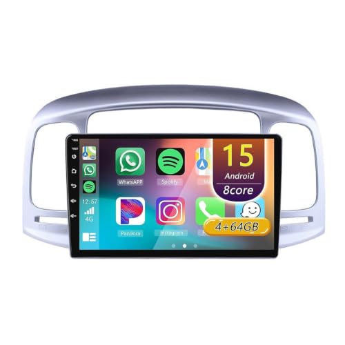 Autoradio écran tactile Hyundai Accent 3 pour remplacer le vieux système d'origine