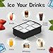 KitchFort Large Silicone Ice Cube Tray (2-Pack), Easy Release 2