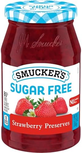 Smucker’s Sugar Free Strawberry Preserves, 12.75 Oz. Jar